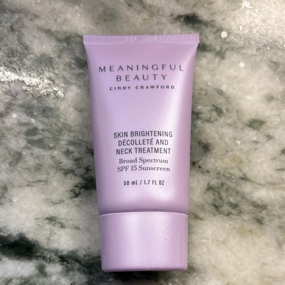 BRAND NEW!! Meaningful Beauty Skin Brightening Décolleté and Neck Treatment